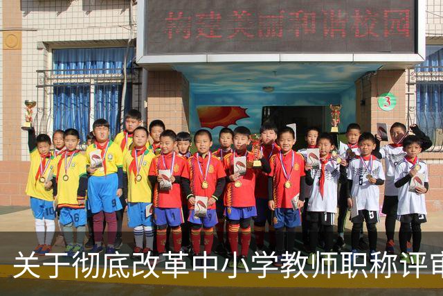 关于彻底改革中小学教师职称评审制度、实行年限自然晋升的建议