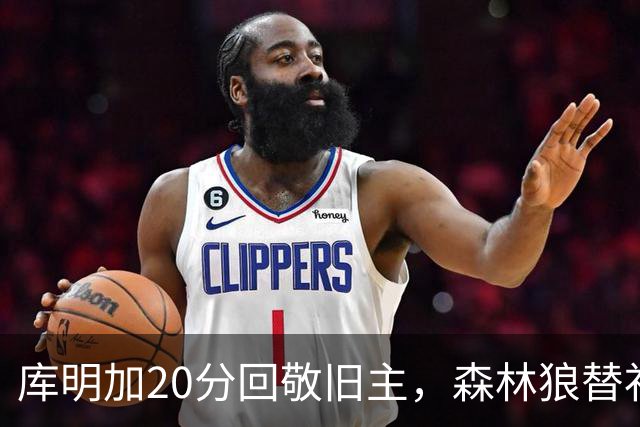 库明加20分回敬旧主，森林狼替补席却冲戈贝尔开火