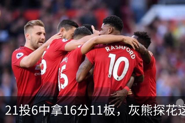 21投6中拿16分11板，灰熊探花这效率有点扎眼